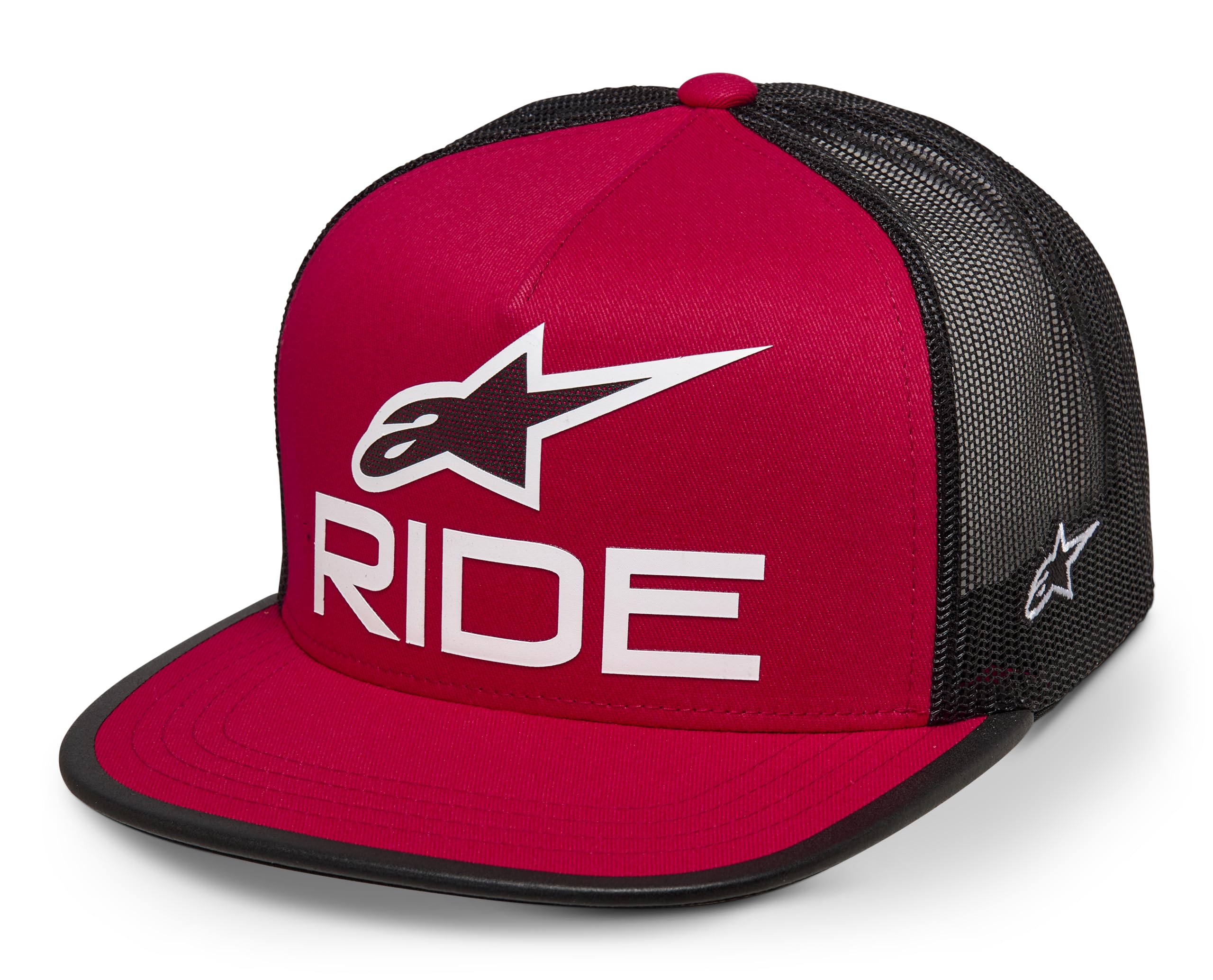 Alpinestars Ride 4.0 Trucker Hat Men's Cap Red/Black/White One Size