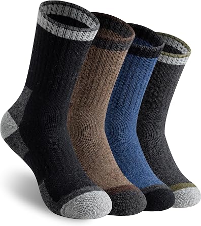 Womens Winter wool Crew Socks