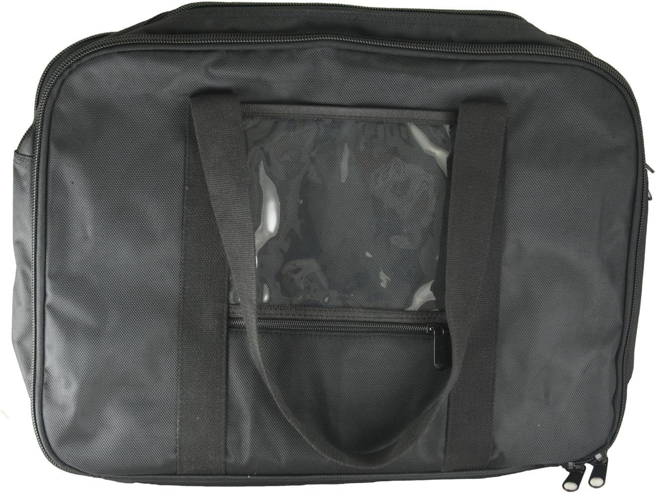 EXMAX Shoulder Storage Bag Handbag for Wireless Tour Guide System Transmitter Receiver(52-slot Storage Bag)