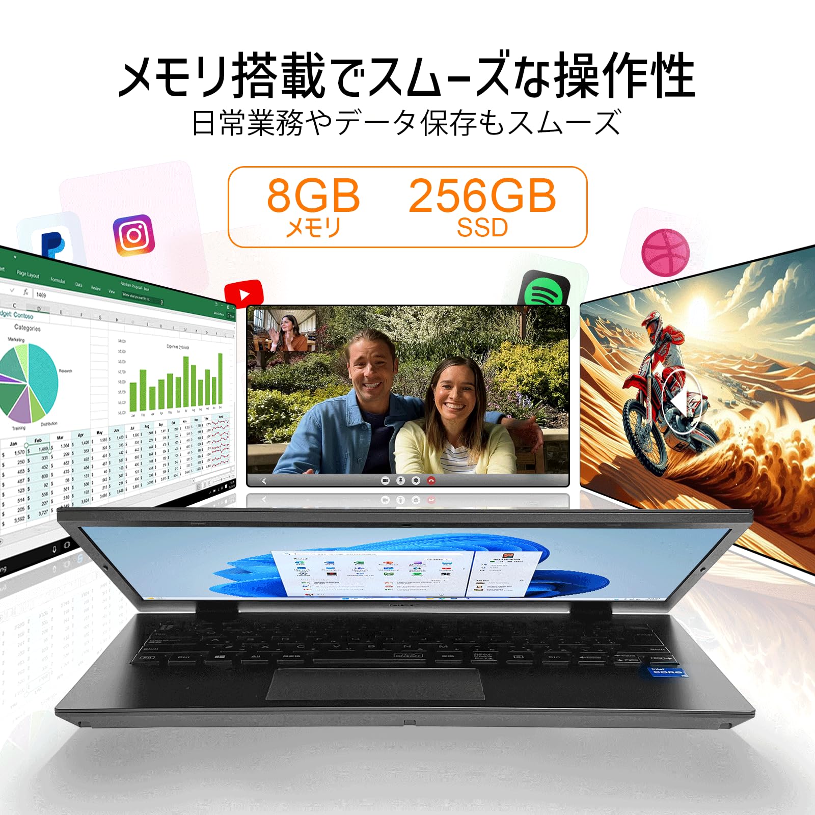 Amazon.co.jp: 【整備済み品】中古 ノートパソコン Versa Pro VKT42M3G