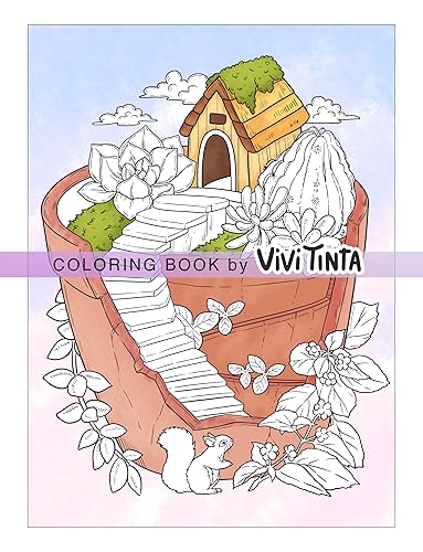 Miniatura 5 de Time To Chill Coloring Book of Awe-inspiring Discovery into the Tiny Worlds for Stress Relief and Relaxation