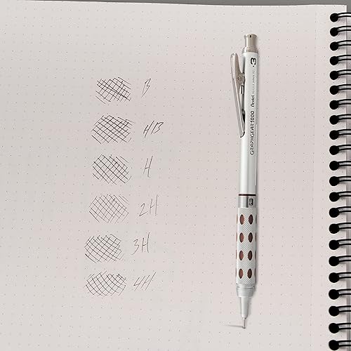 Miniatura 5 de Pentel Super Hi-Polymer - Recambio de plomo 0012in extrafino 2H 12 piezastubo caja de 12 300-2H