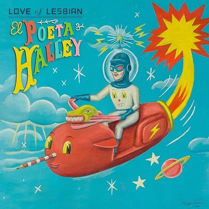 LP VINIL Love Of Lesbian - El Poeta Halley por Love of Lesbian, capa do álbum