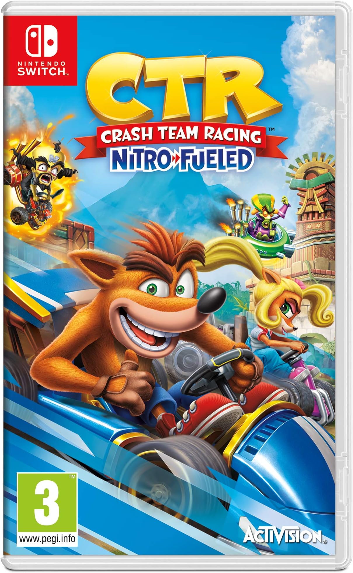 Switch - Crash Team Racing Nitro-Fueled - [PAL EU - NO NTSC] (Non-US Version)