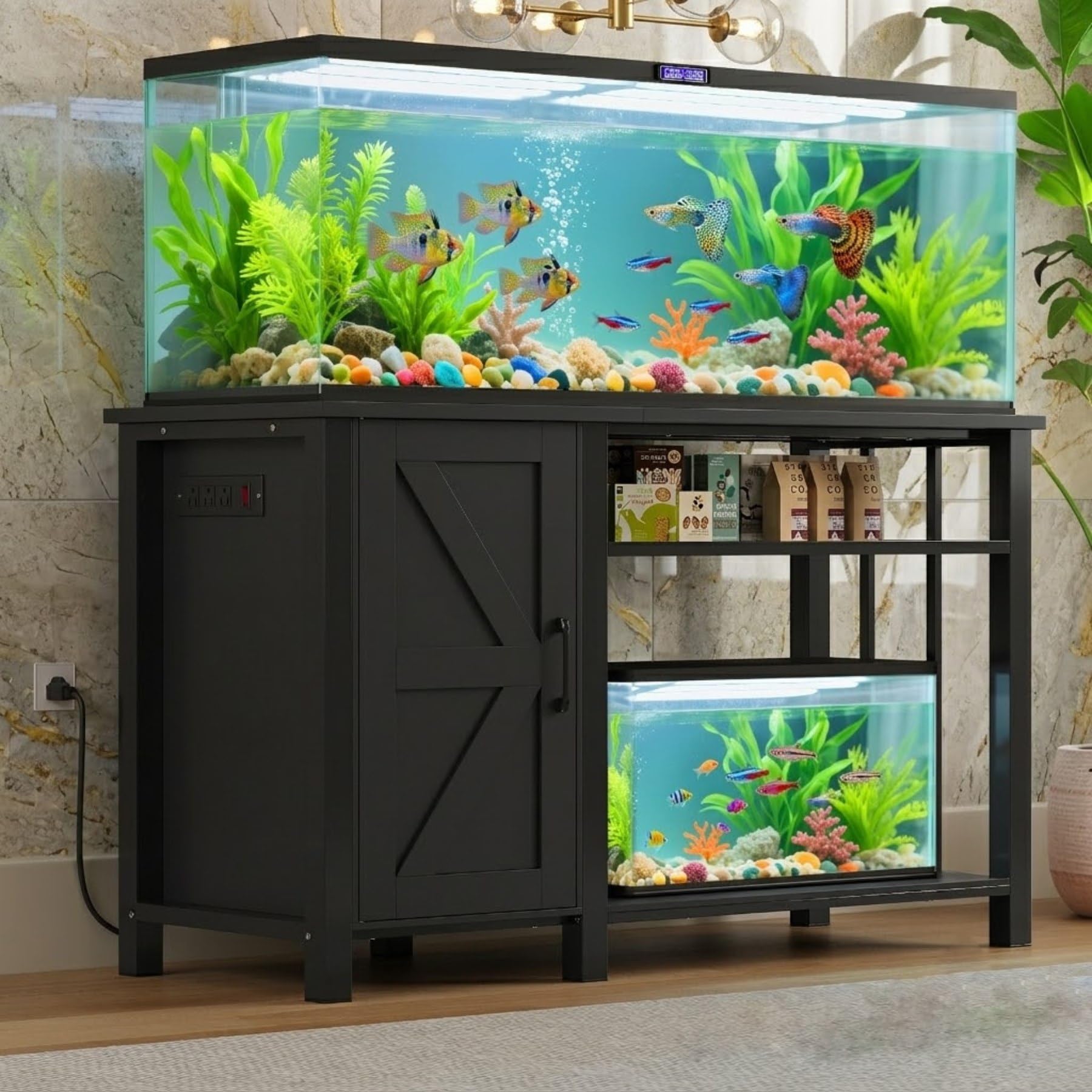 LotaTools 55-75 Gallon Farmhouse Stand
