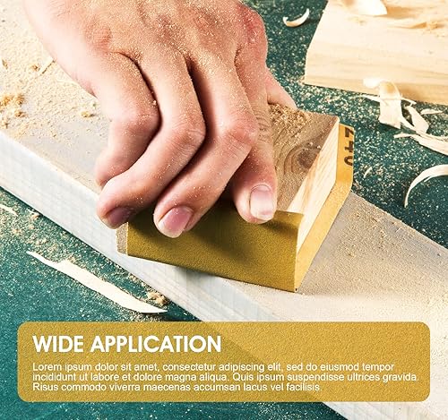 Miniatura 37 de S SATC Papel de lija PSA de grano 600 de 20 yardas de largo, rollo continuo de 2-3/4 pulgadas de ancho, autoadhesivas para automóviles, bloques