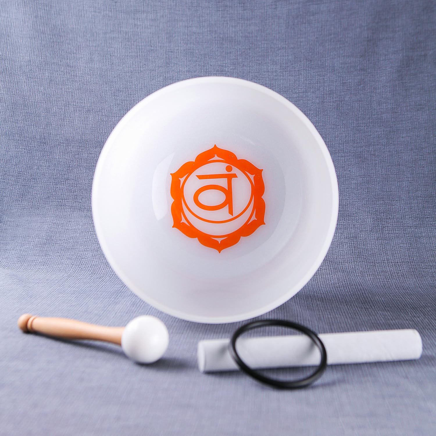 Hye-eun Juego de cuencos sonoros de cristal, 6-12 pulgadas, 432 Hz, 7 chakras, con bolsa de transporte, para meditación, sanación de sonido, instrumentos musicales, instrumentos musicales