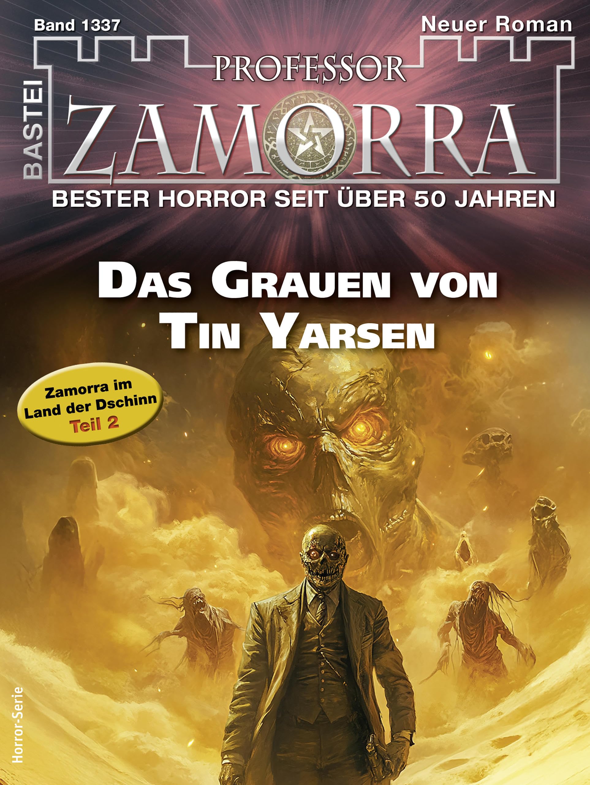 Cover of Professor Zamorra, #1337: Das Grauen von Tin Yarsen