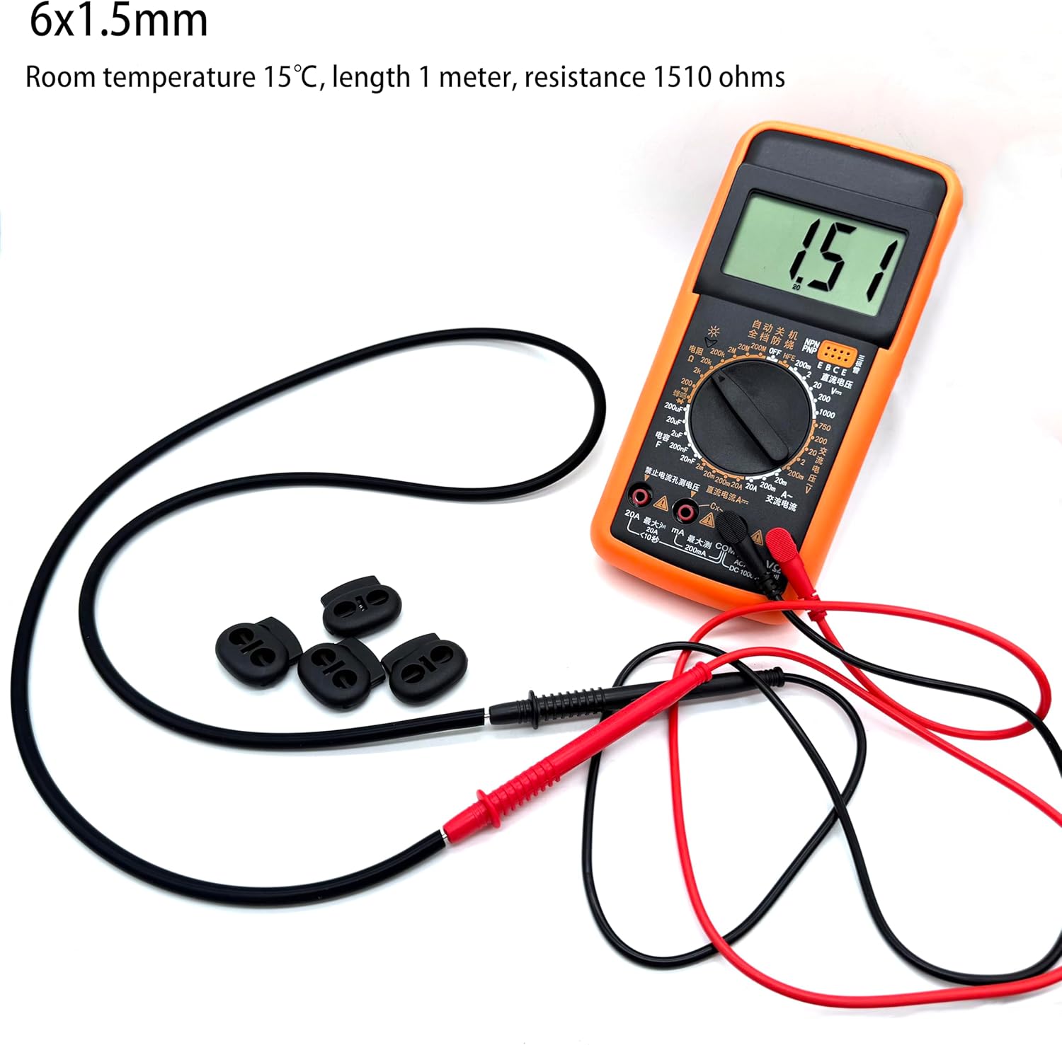 drain hose Conductive Silicone Rubber Tube for Machine 6mm OD 1.5mm ID water pump