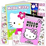 Bendon Hello Kitty Coloring Books and Stickers with Coloring Book Set, Hello Kitty Stickers, Reward Sticker Set, and More