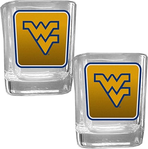 Vista 20 de Siskiyou Sports NCAA unisex Square Glass Shot Glass Set Color del