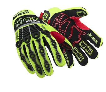 HexArmor EXT Rescue 4012 Firefighter Extrication Gloves with Impact and Cut Protection - 4012-L 9
