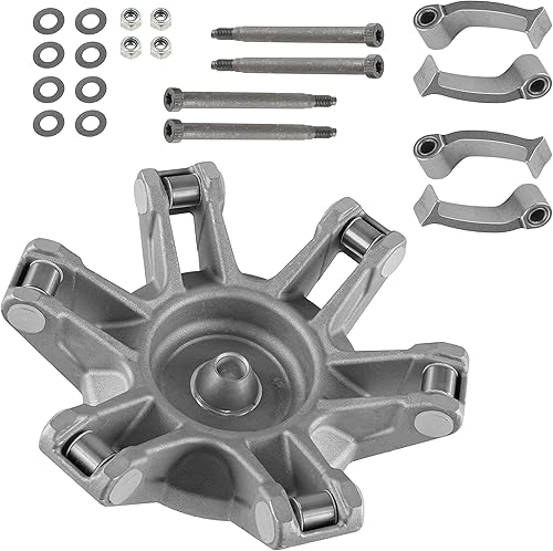 Caltric Kit de montaje de copa de gobernador y peso de embrague compatible con Can-Am Outlander 400 HO 4x4 XT 2003 2004 2005 2006 2007 2008