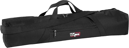 VidPro La bolsa de trípode acolchada TC-27 lleva trípodes de 27 pulgadas de largo