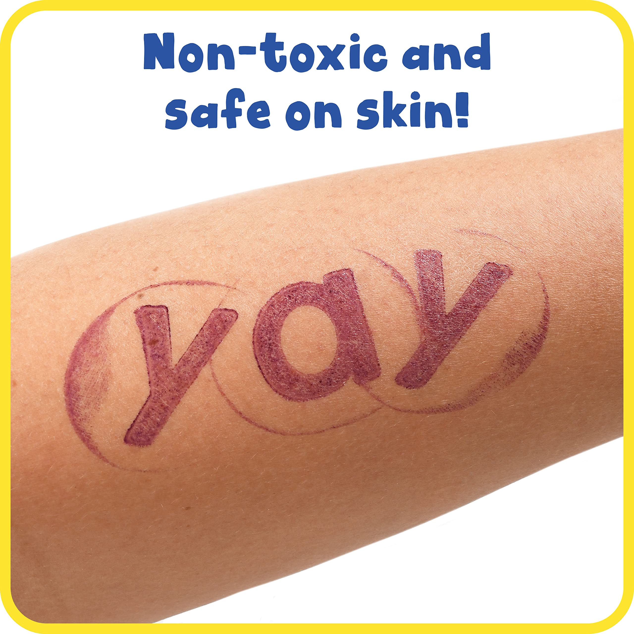 READY 2 LEARN Almohadilla de sello lavable con aroma a uva, morado