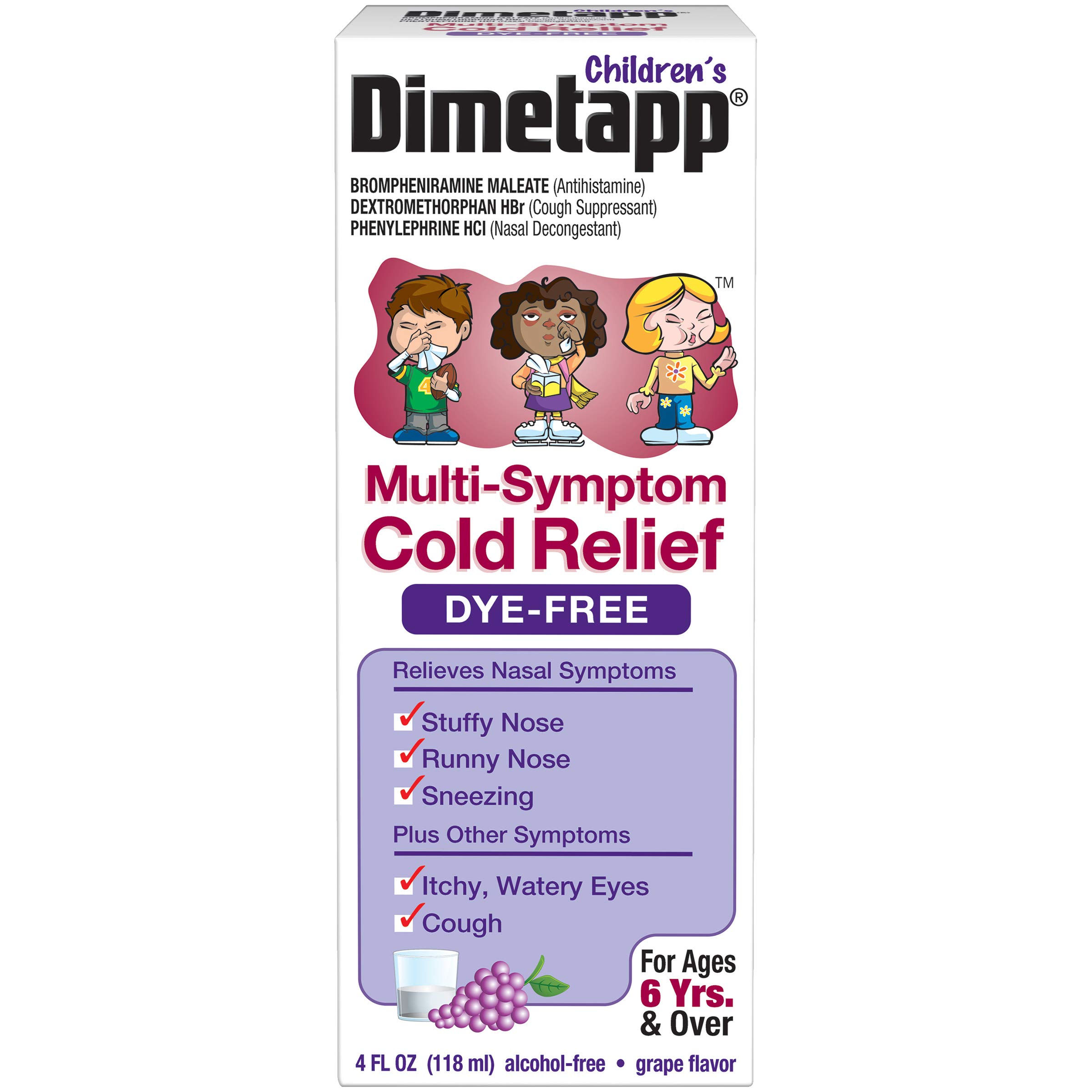 Buy Children's Dimetapp MultiSymptom Cold Antihistamine, Suppressant