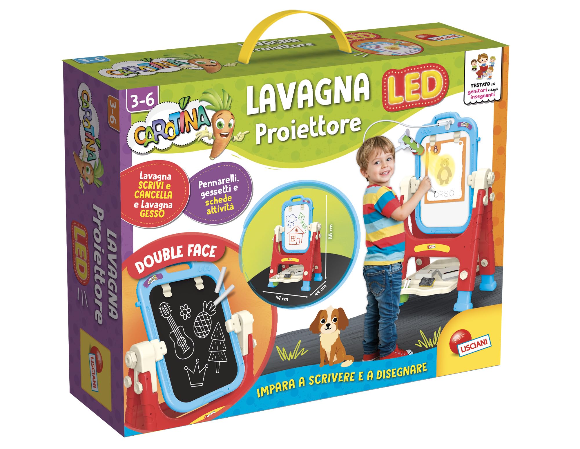 Lisciani Gry - projektor LED z marchotką, 113828