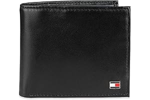 Tommy Hilfiger Classic Men's Bifold Wallet: Style and Practicality Combined