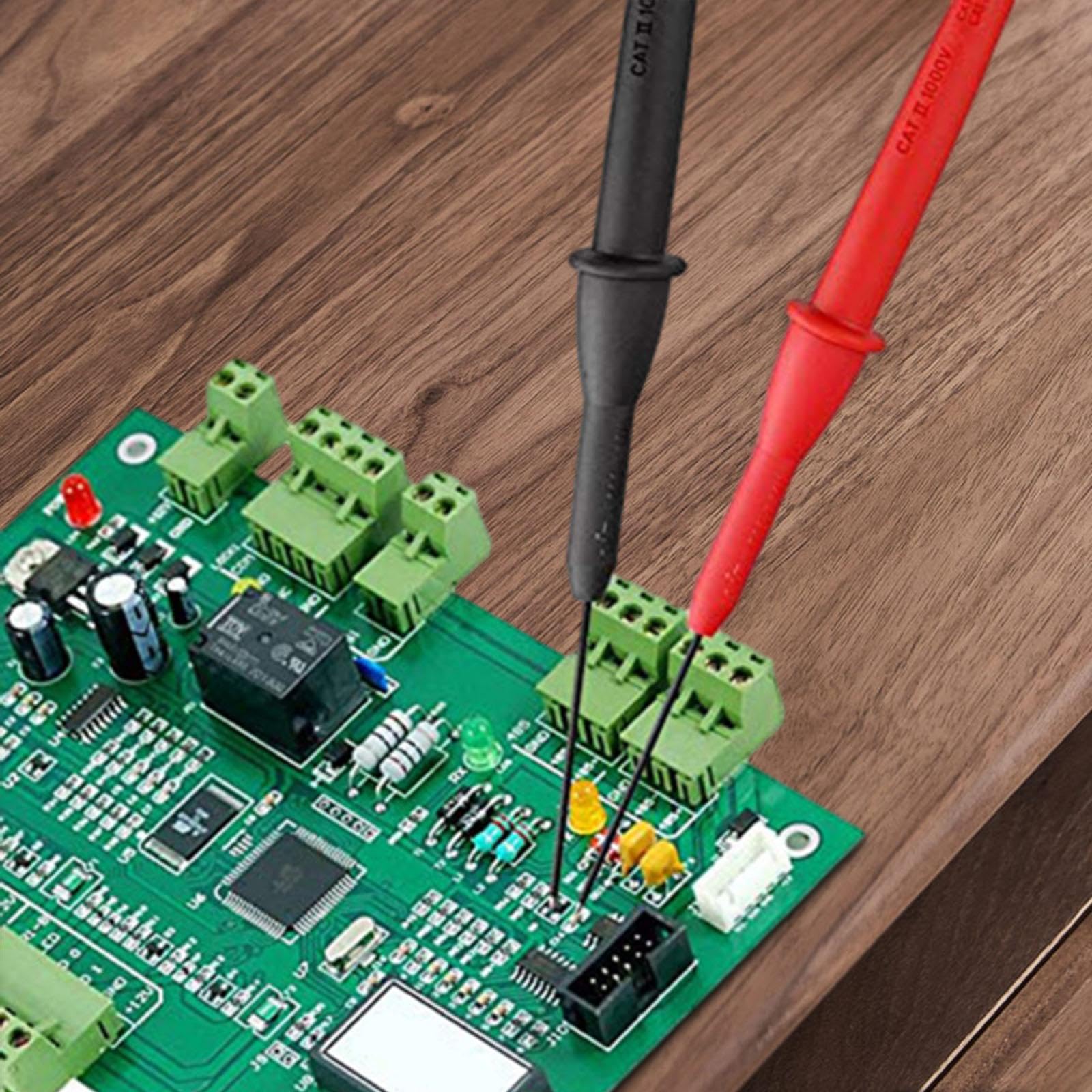 5x Set di Cavi Multimetro Da 2 Pezzi per Test Elettrici di Misurazione Della