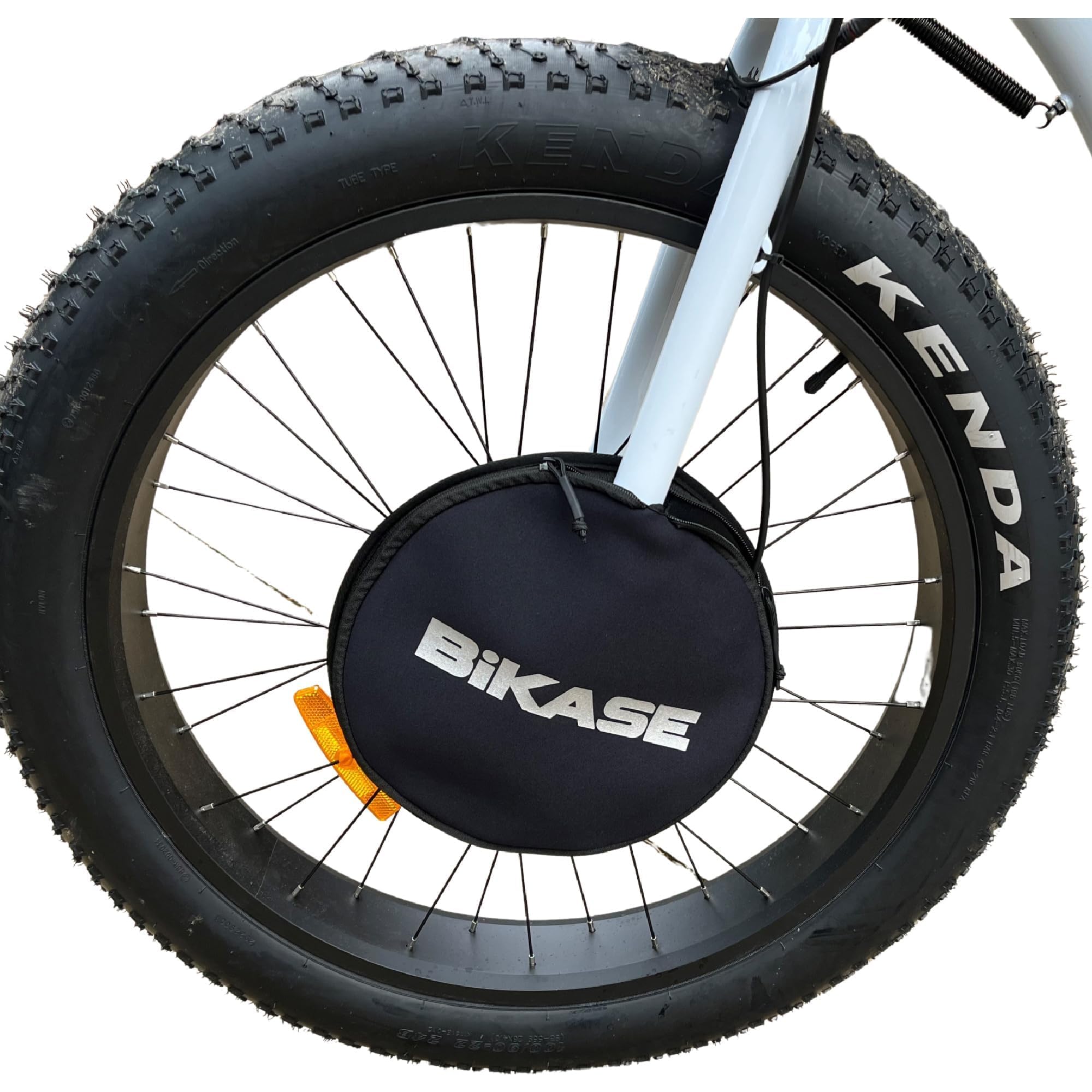 BiKase Durable Disc Brake Covers - Universal Fit for Bikes & E-Bikes & Road Bicycle Disc Protection
