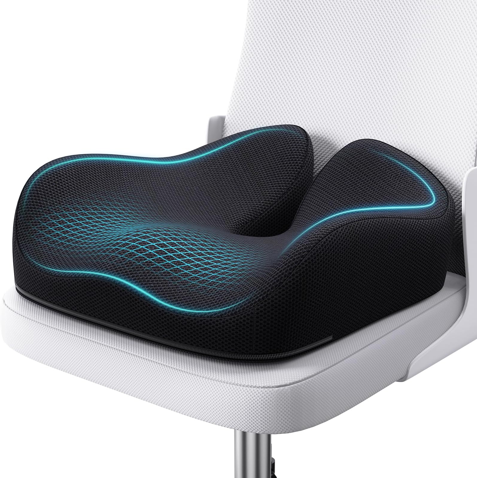 Benazcap Seat Cushion, Memory Foam Cushion for Office Chair