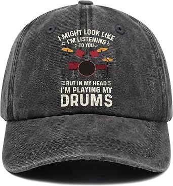 Hat for Men Women, Fathers Day Birthday Gifts for Men Women - Adjustable Cotton Baseball Cap