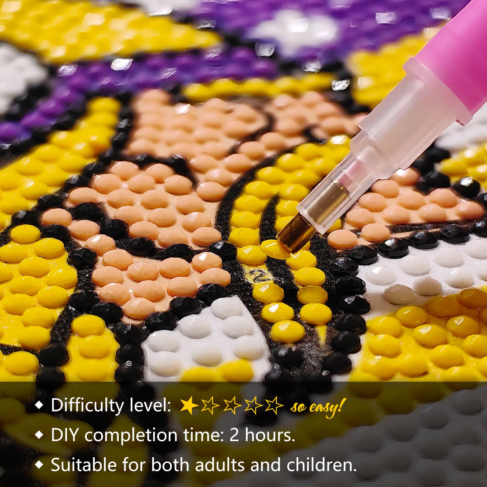 5D Diamond Painting Cross Stitch Partial Crystal Rhinestone Diamond Embroidery P