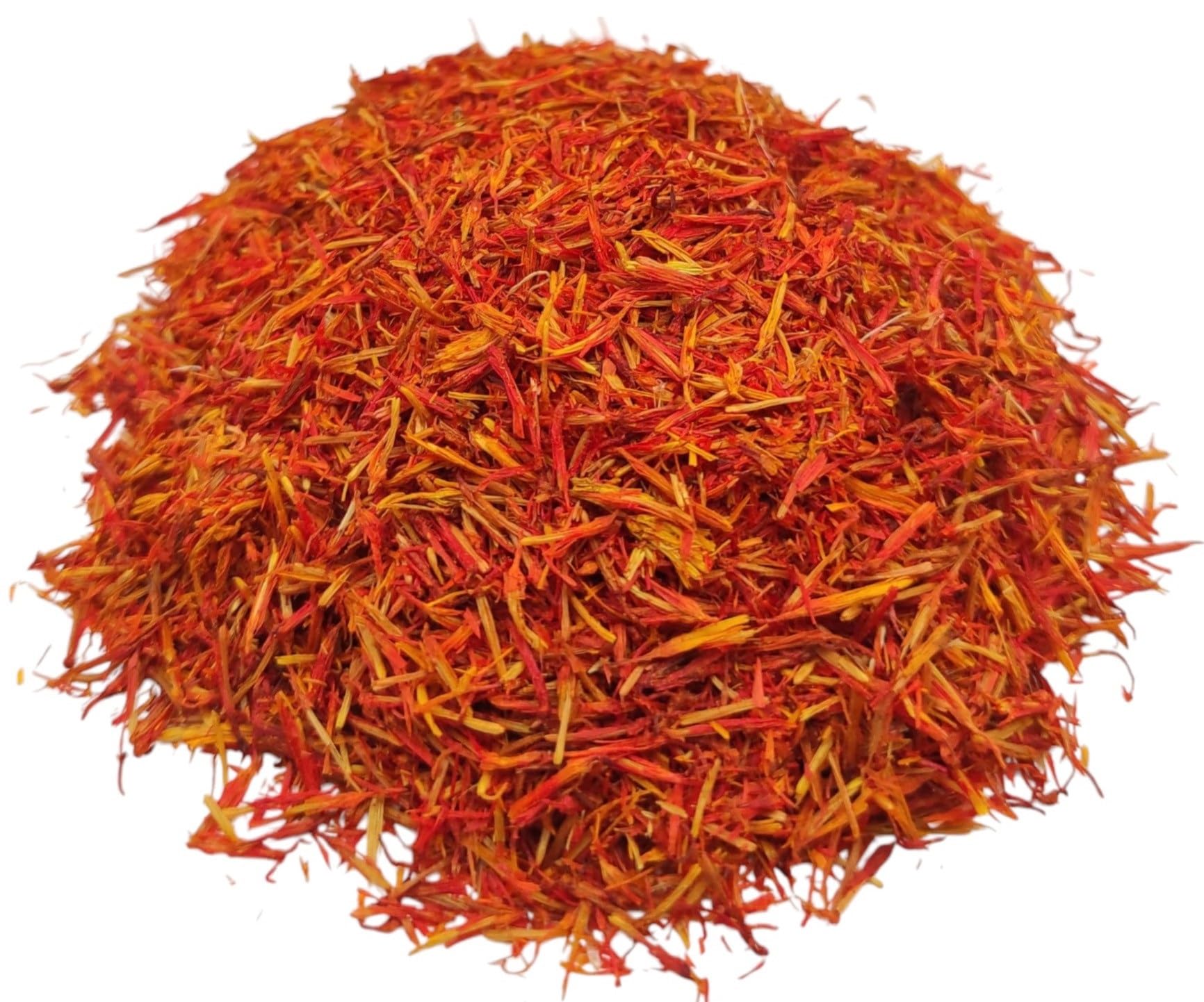 Flor de Cártamo Seca 40g - 1,95Kg Falso Azafrán Carthamus Tinctorius (220 gramos)