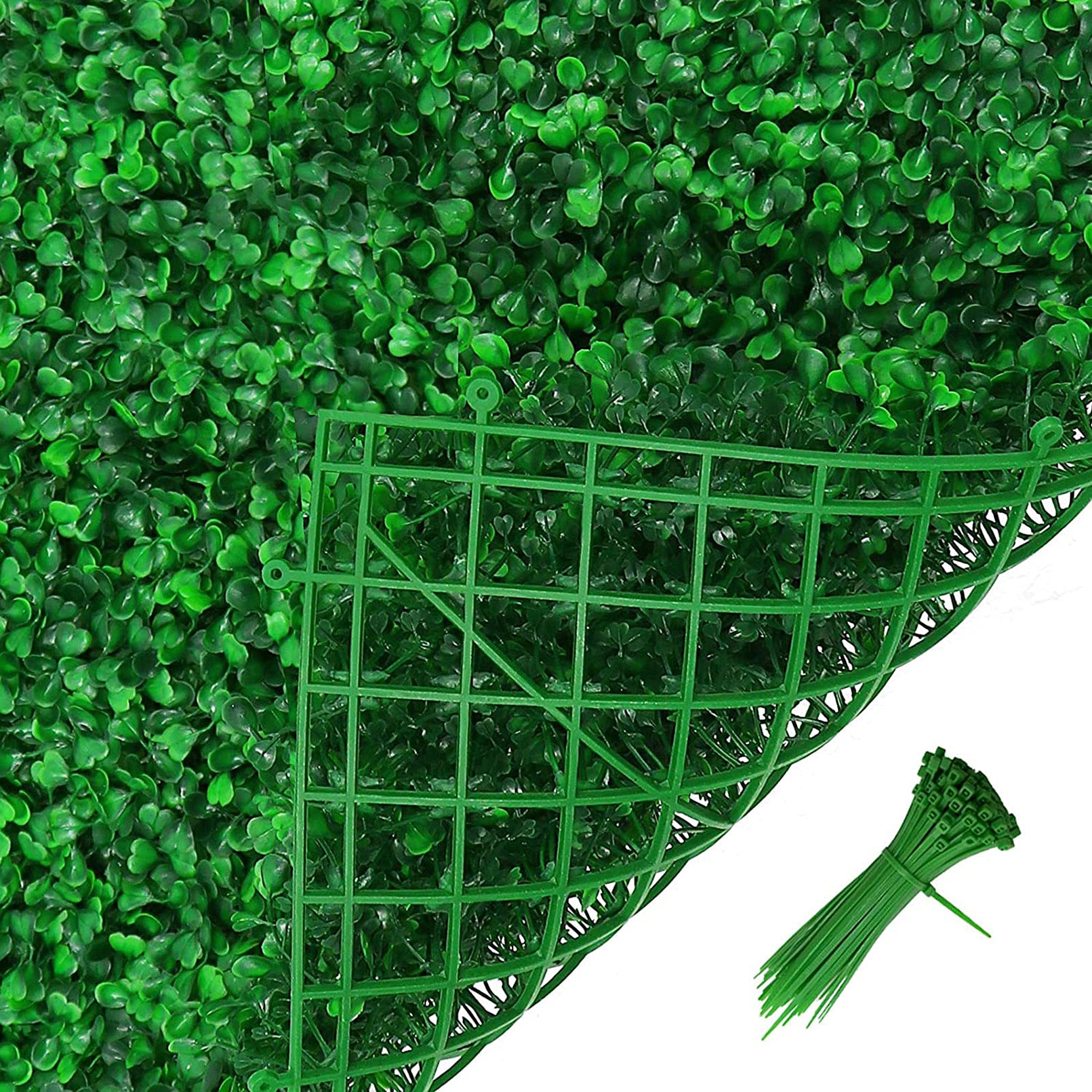 61 x 40 cm sztuczne panele bukszpanowe 4 szt. sztuczne ogrodzenie prywatności Sn do dekoracji ślubnych Topiary Hed ogród tło ściana ochronna.