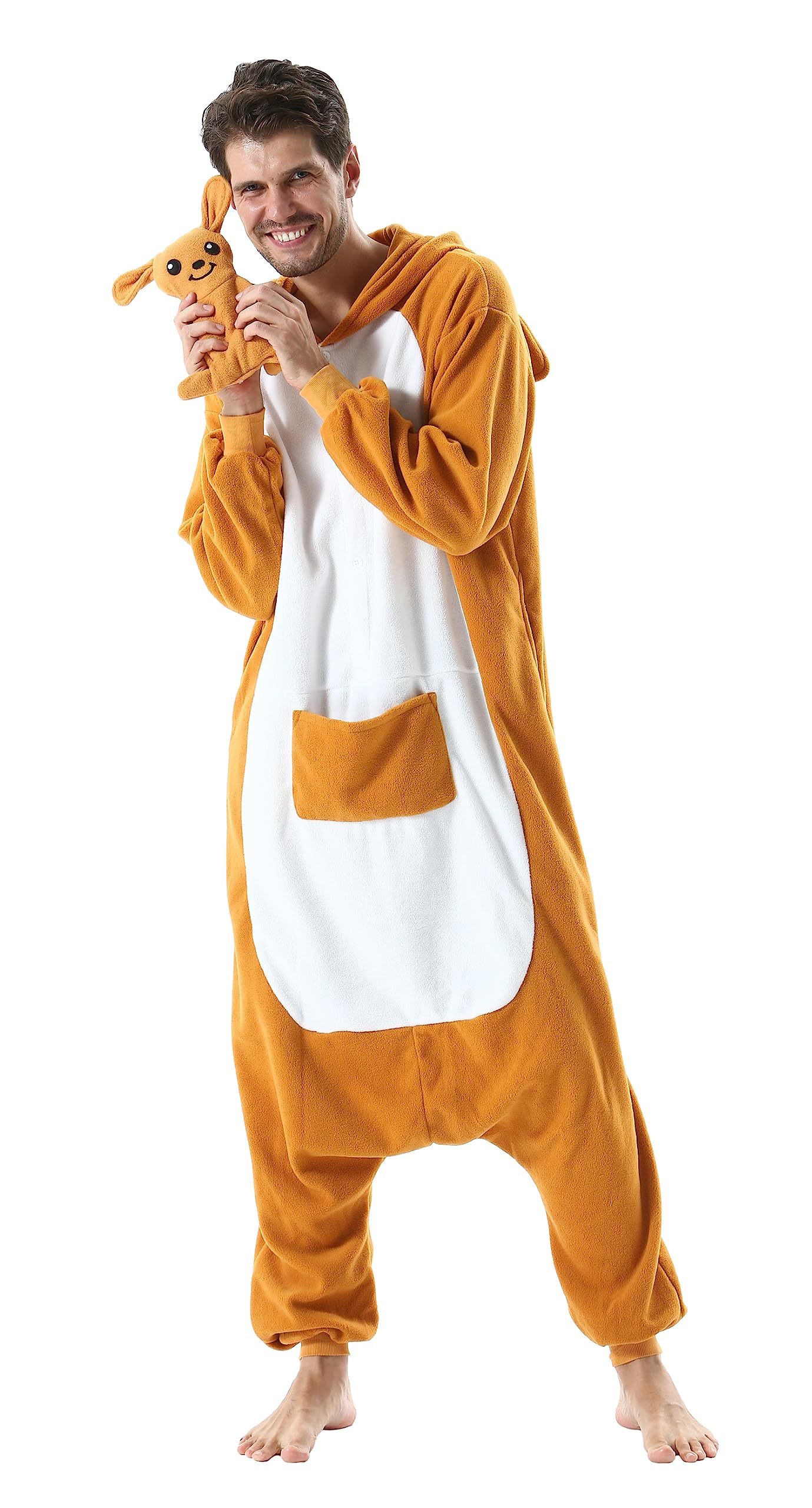 SimZoo Adulto Disfraz Pijama Unisex Pijama Kigurumi Onesie para Carnaval Halloween Cosplay Ropa de Dormir Traje de Disfraz para Navidad Festival Mujer y Hombre — view 5