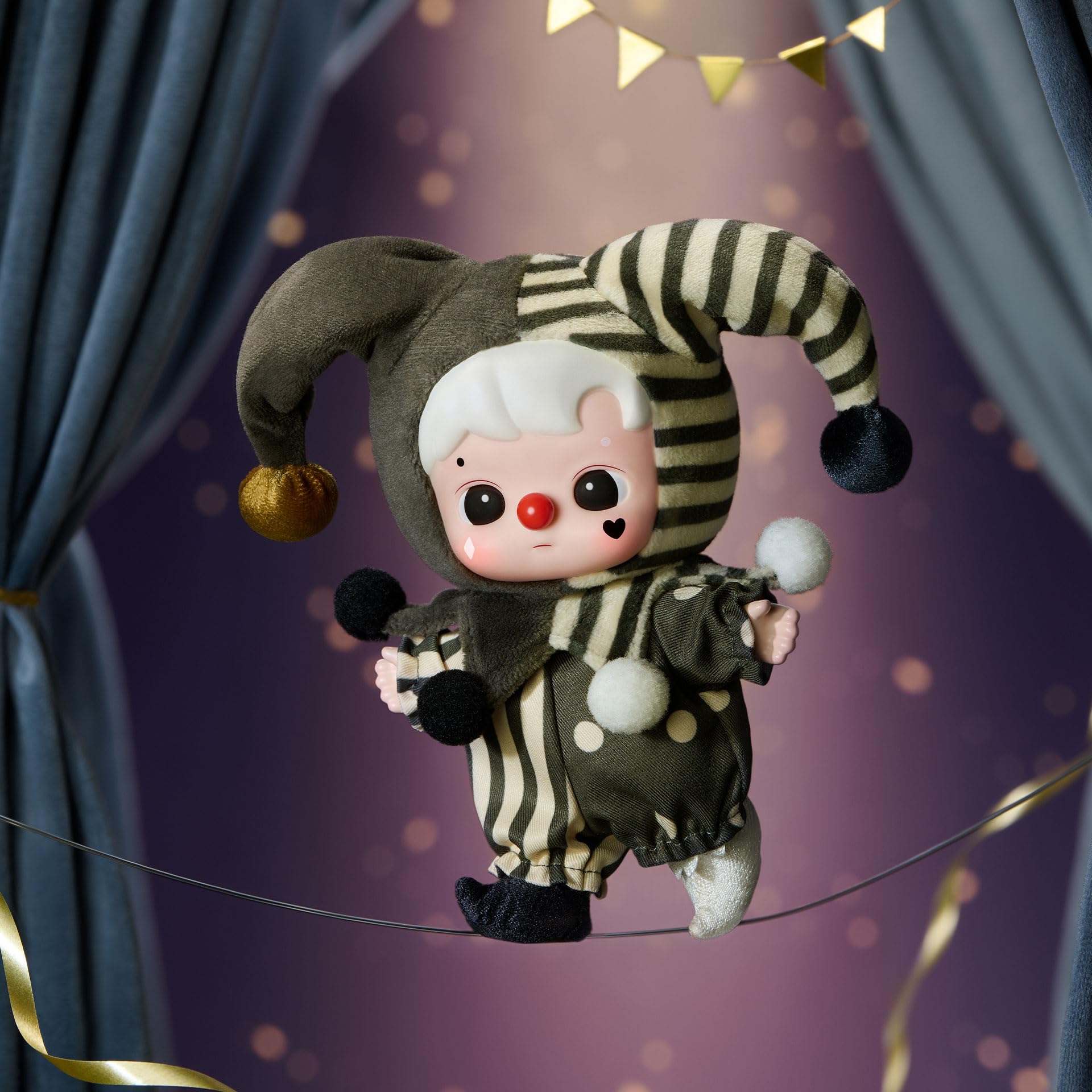 Why So Serious」シリーズのビニールぬいぐるみペンダント Amazon.com: POP MART WHY SO SERIOUS Series Plush Doll Pendant