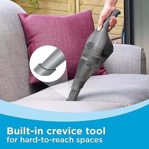 Miniatura 5 de BLACKY DECKERR Dust Buster - Aspiradora de mano inalámbrica de 8 V, para una limpieza rápida con herramienta para grietas y filtro lavable