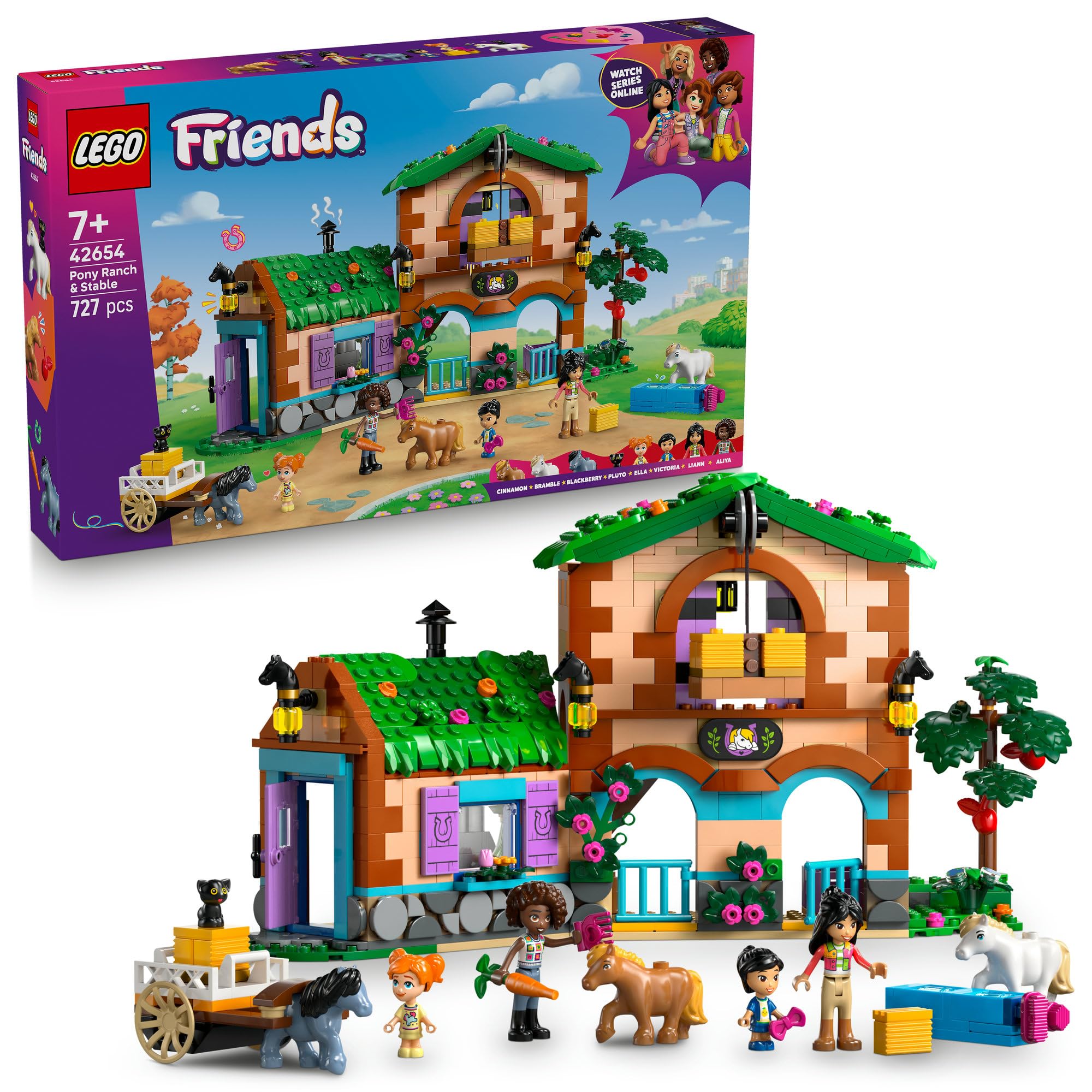 Amazon.co.jp: レゴ(LEGO) フレンズ ポニー牧場 おもちゃ 玩具 誕生日