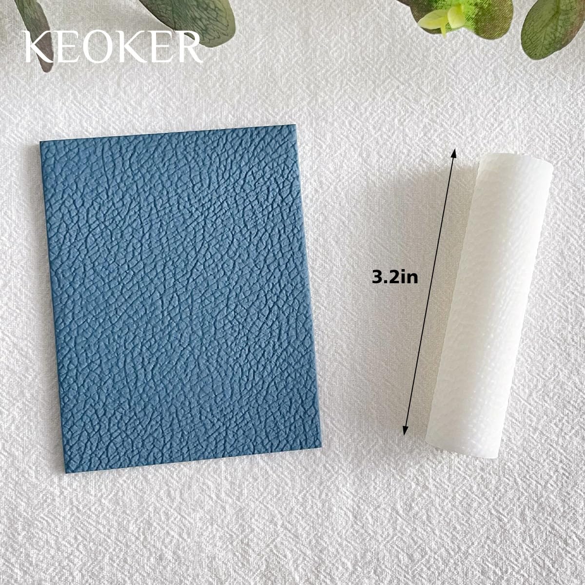 Kit 3 Rulli Per Argilla Con Texture + 8 Stampini - Per Creare Orecchini E Gioielli Fai Da Te - Foto 7