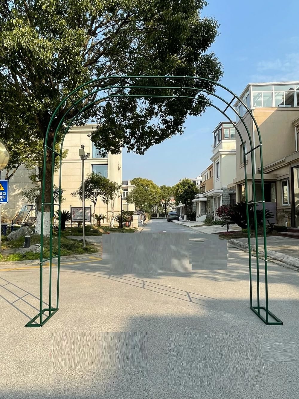 Support rond pour plantes grimpantes évitez la chute de vos rosiers
