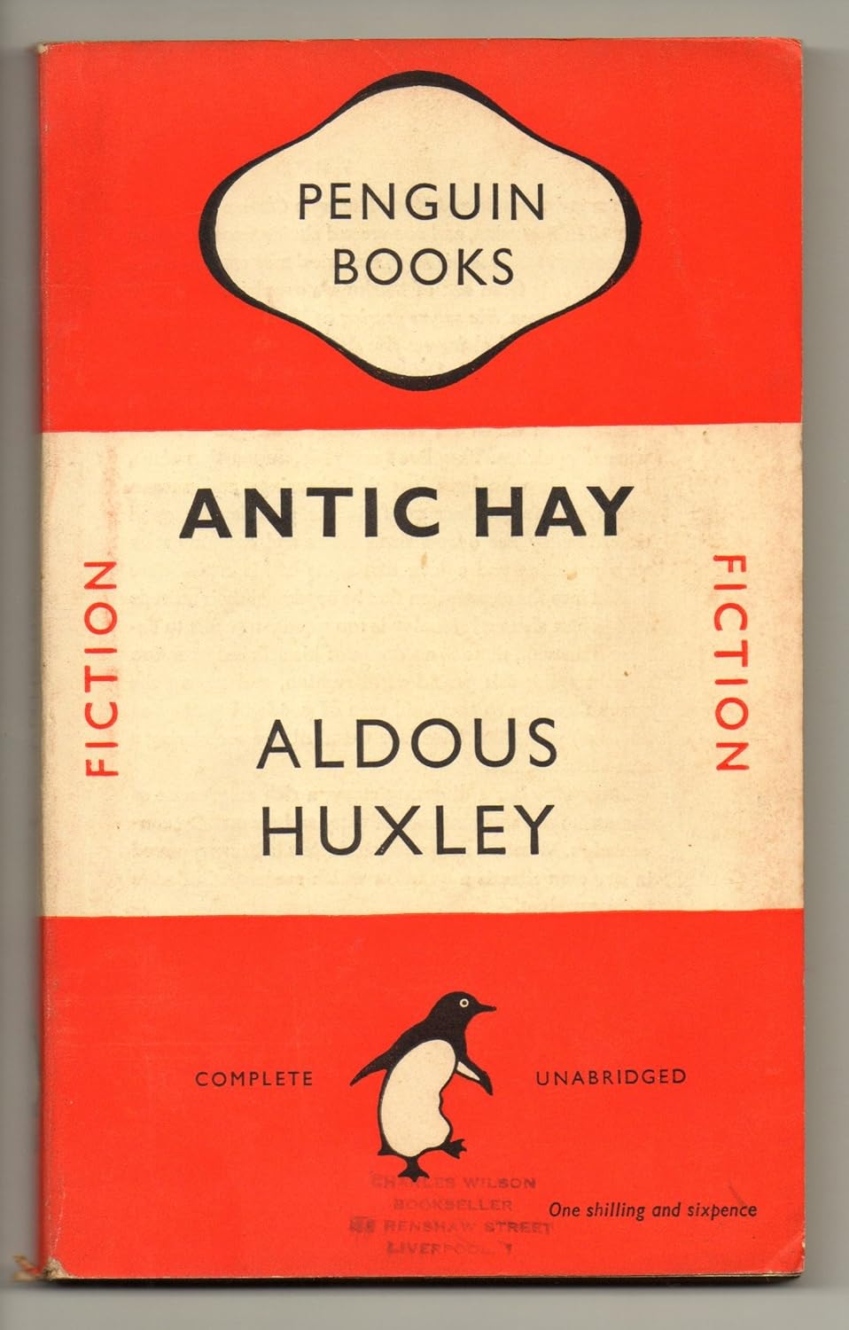Antic Hay Huxley, Aldous Books