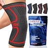 Small - UFlex Athletics Knee Compression Sleeve Support for Running, Jogging, Sports, Joint Pain Relief, Arthritis and Injury Recovery-Single Wrap