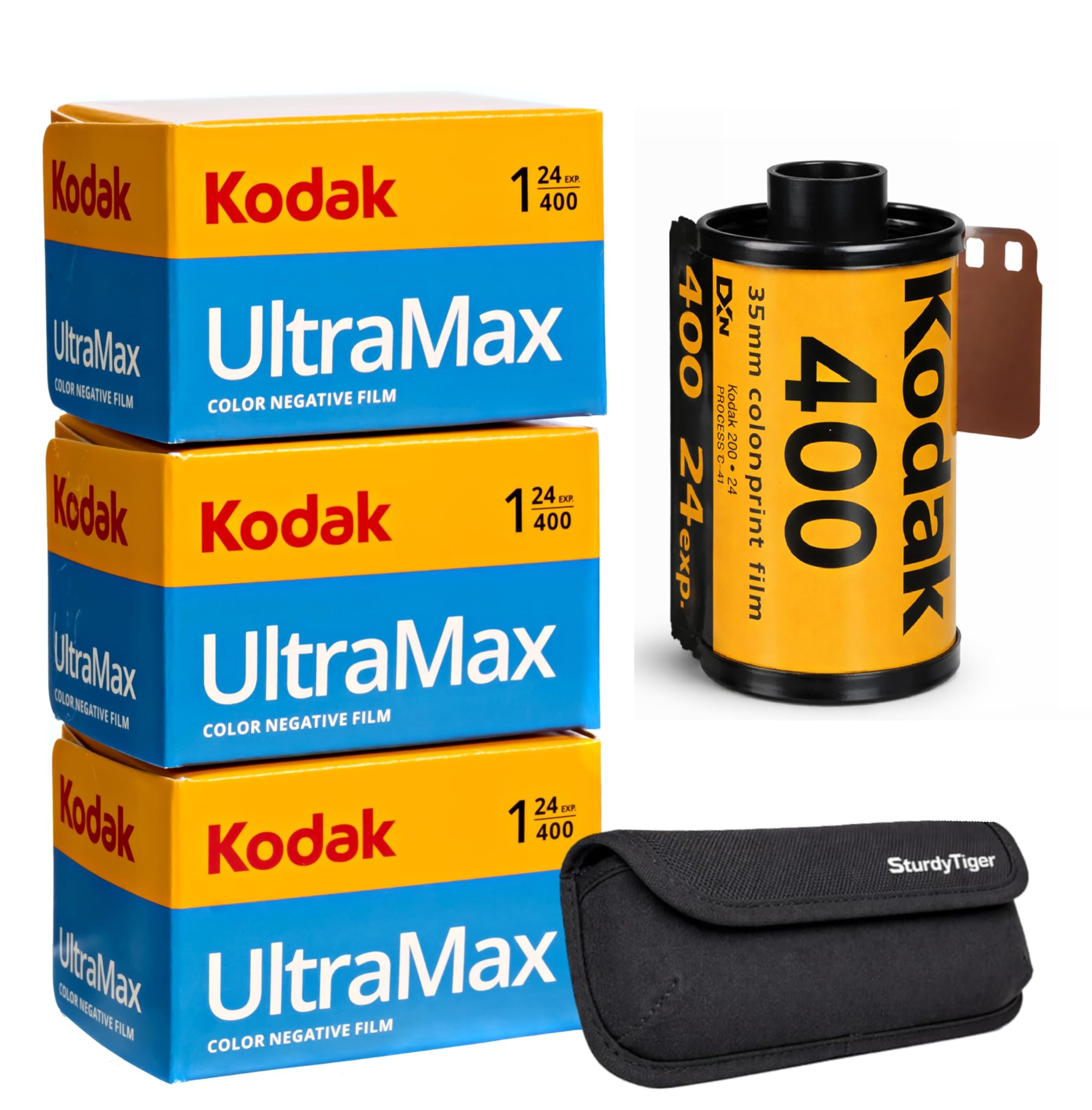Kodak Ultramax 400 35mm Film Roll 3 Rolls