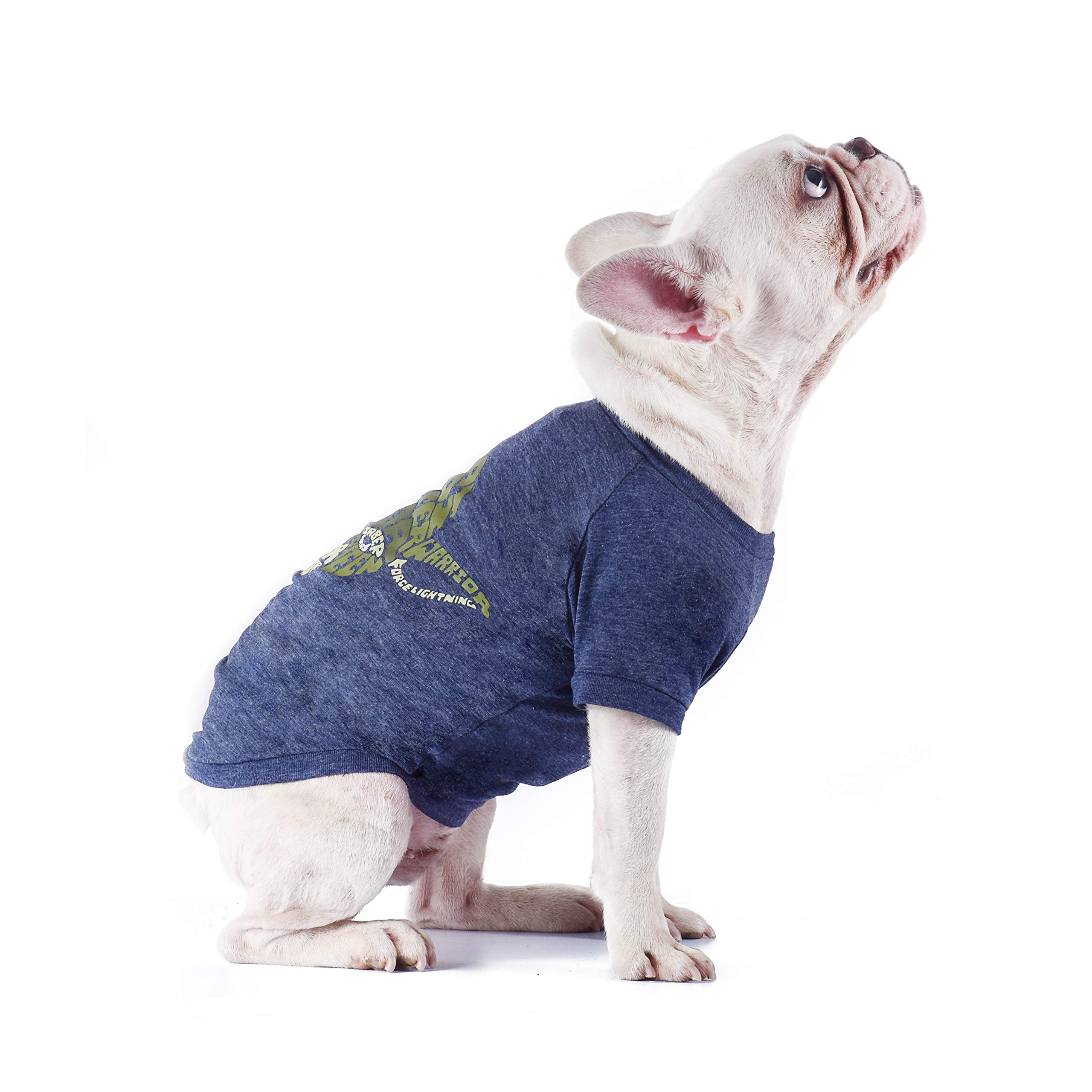 Star Wars For Pets FF11807 Yoda Wisdom - Camiseta de Perro de Star Wars para Perros pequeños, Talla XS, Color Azul