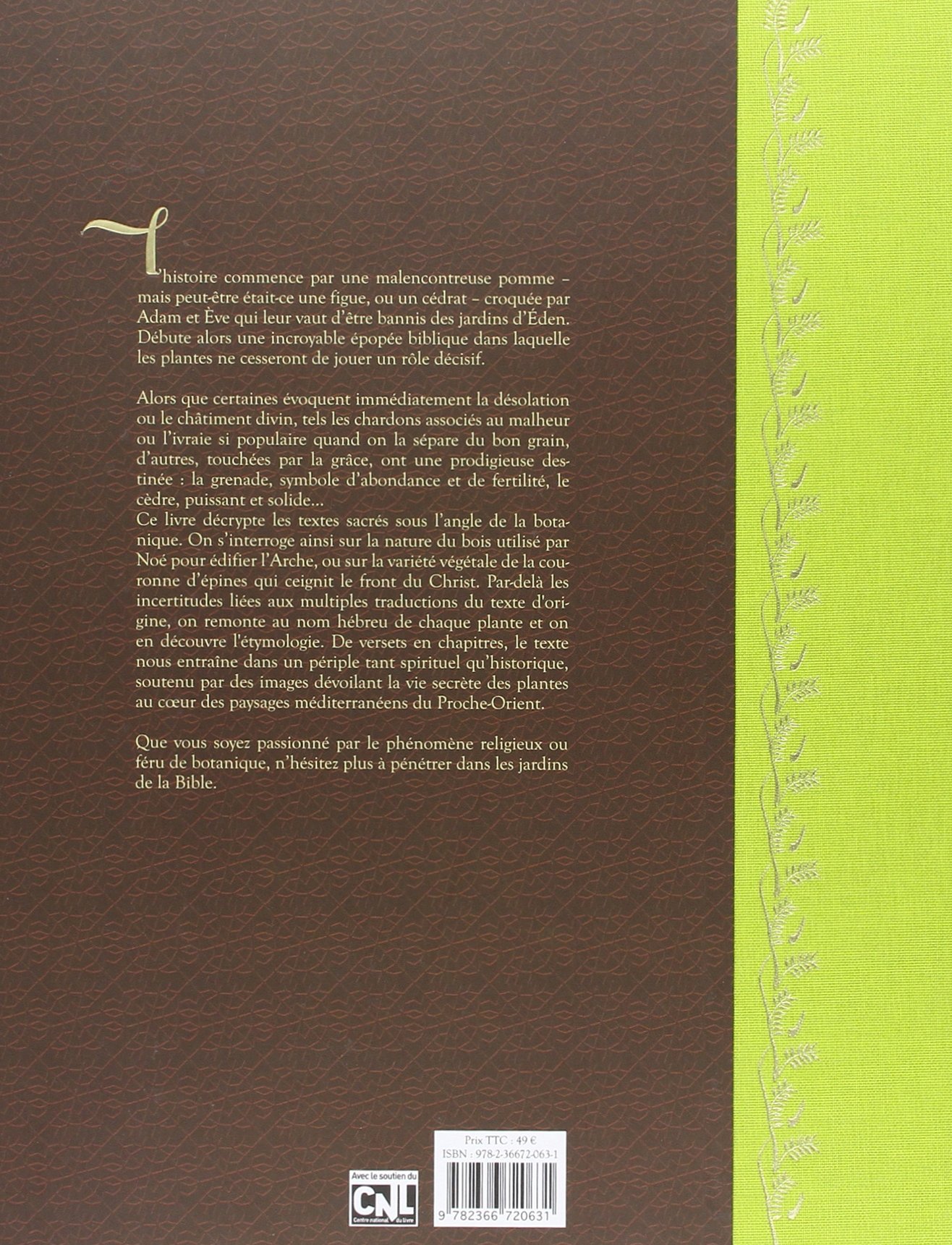 Dans les jardins de la Bible