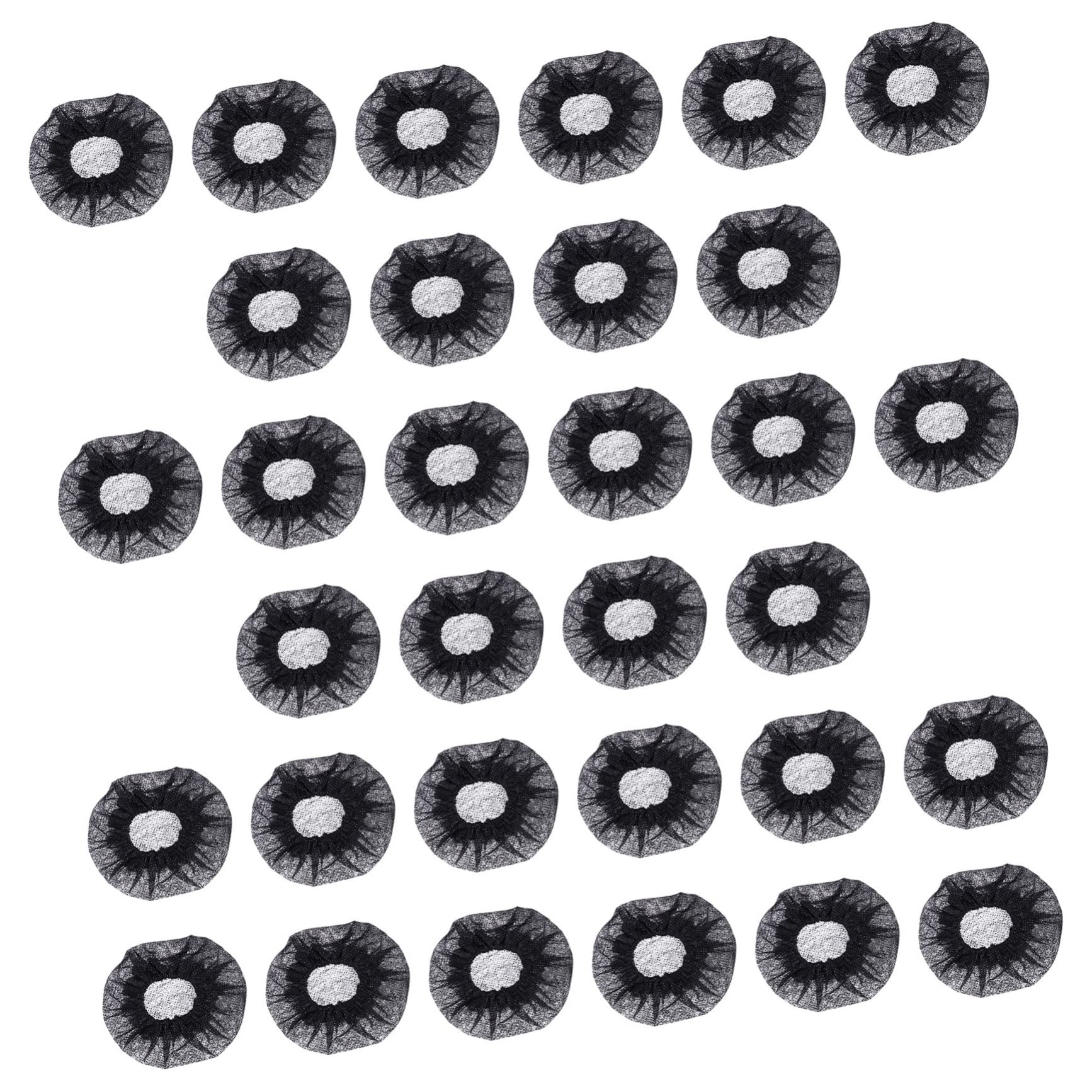 Abaodam 100PCS Nonwoven Microphone Covers Disposable Windscreen for Karaoke Stage Performance and Recording Studio Use Fit for Microphones Ktv Singing Accessory