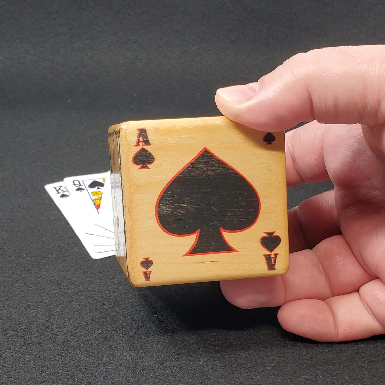 Newt's Playing Cards One Big Ace Trump Marker - After The Bowers Bring it Home, let Your Ace Raise a Little Hell - Euchre, Poker, Pinochle, Whist Gift