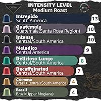 Vista 3 de Cellini Caffè Melodico Cápsulas de aluminio para Nespresso, 30 unidades, cápsulas de café tostado oscuro, 100% compatibles con máquinas originales