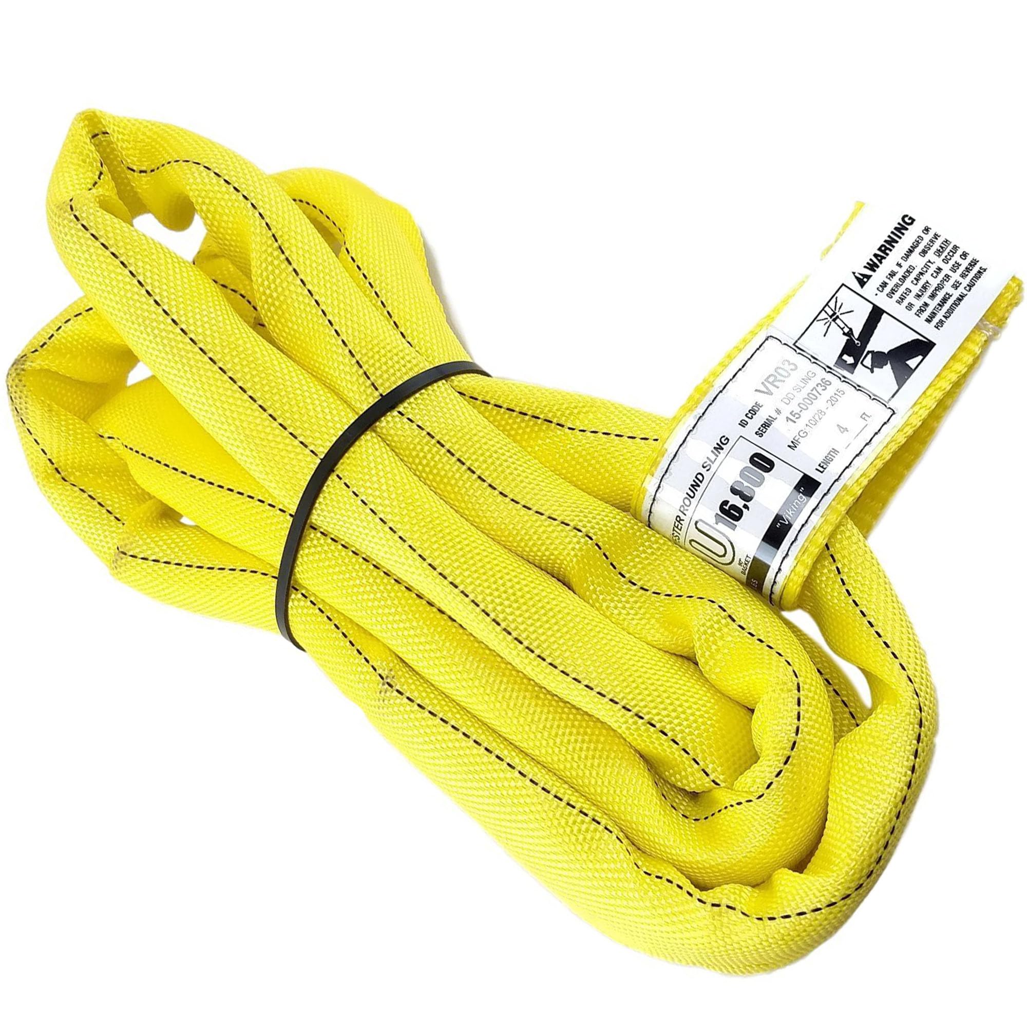 Chenango VR3 Sling - 6ft Yellow Rigging Sling -11 Chenango VR3 Sling - 6ft Yellow Rigging Sling -11