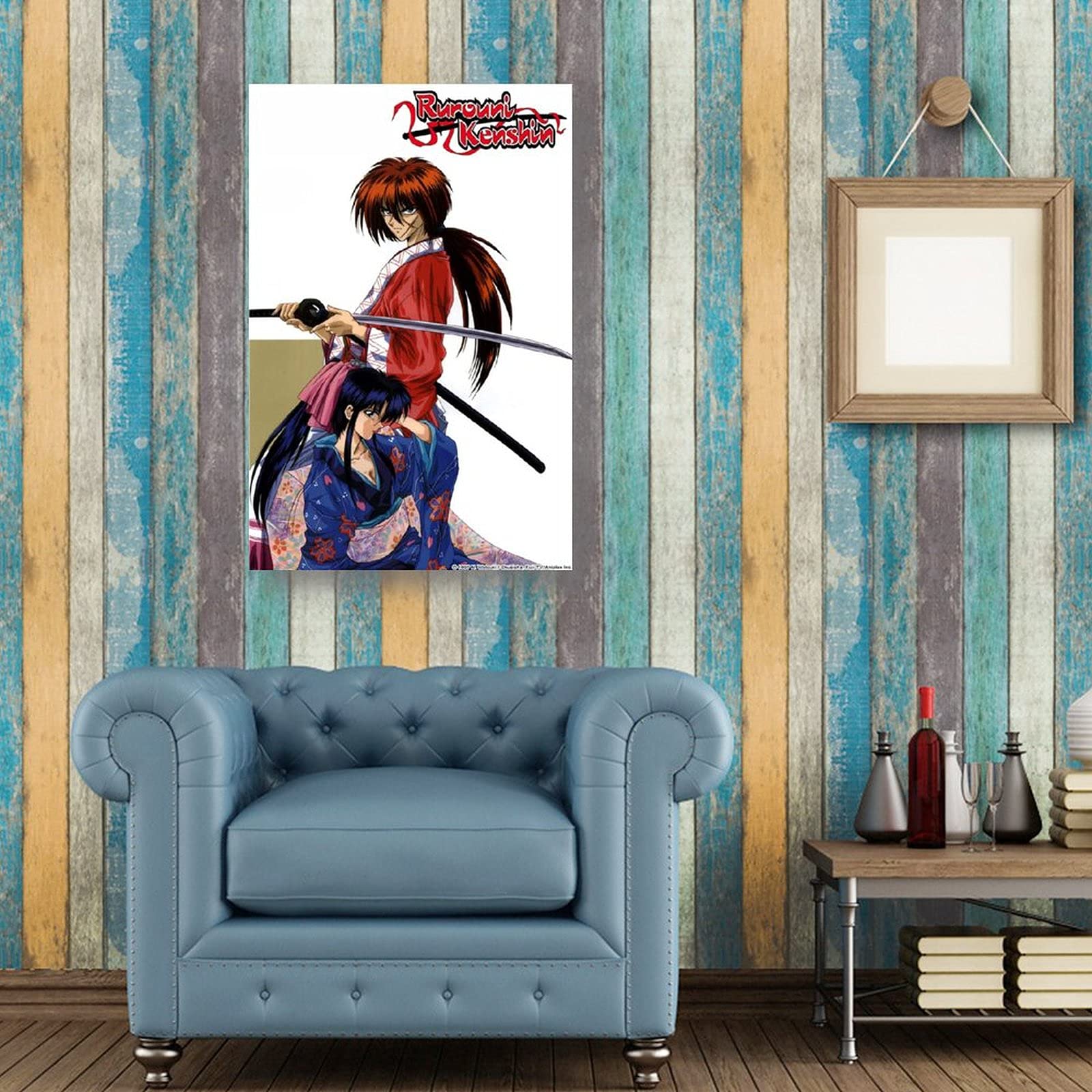 XINKAI Rurouni Kenshin Anime Poster Juvenile Men and Women