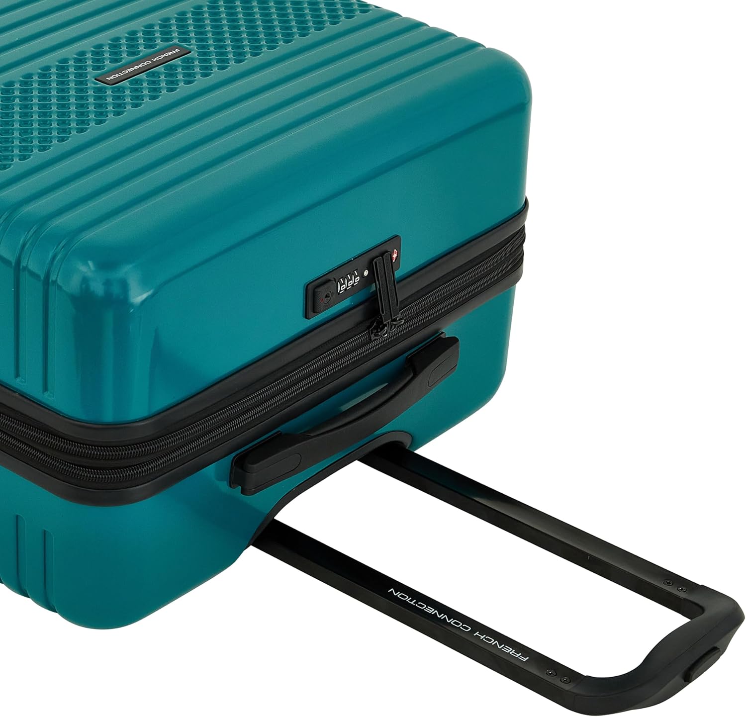 French Connection 5 Piece Mersai Luggage Travel Set, Deep Lake