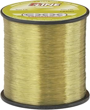 P-Line Fluorocarbon Coated Fishing Line, Gold, 12 lb