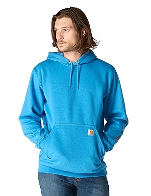 Carhartt Men's Loose Fit Midweight Logo Sleeve Graphic Sweatshirt