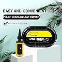 VESPA Leather Repair Cream Liquid Shoe Polish, Natural Cream Leather Shoe Polish, Protects Leather from Scuffs and Scratches, gallery image
