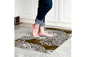 Ultra-Thin, Coffee Brown 24"x35" Front Door Rug